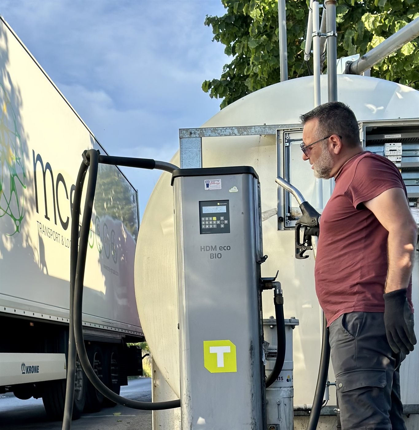 Ravitaillement en Bio-GNV