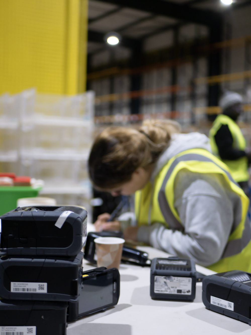 Préparation de commandes, scan et contrôle